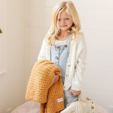 RIBBED BAMBONI® RECEIVING BLANKETS From Saranoni
