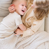 RIBBED BAMBONI® RECEIVING BLANKETS From Saranoni