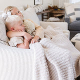 RIBBED BAMBONI® RECEIVING BLANKETS From Saranoni