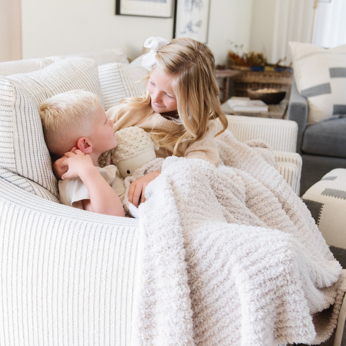 RIBBED BAMBONI® TODDLER BLANKETS From Saranoni