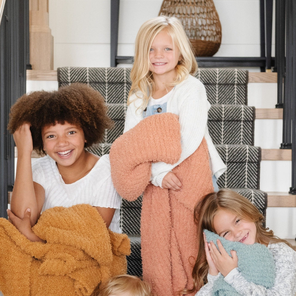 RIBBED BAMBONI® TODDLER BLANKETS From Saranoni