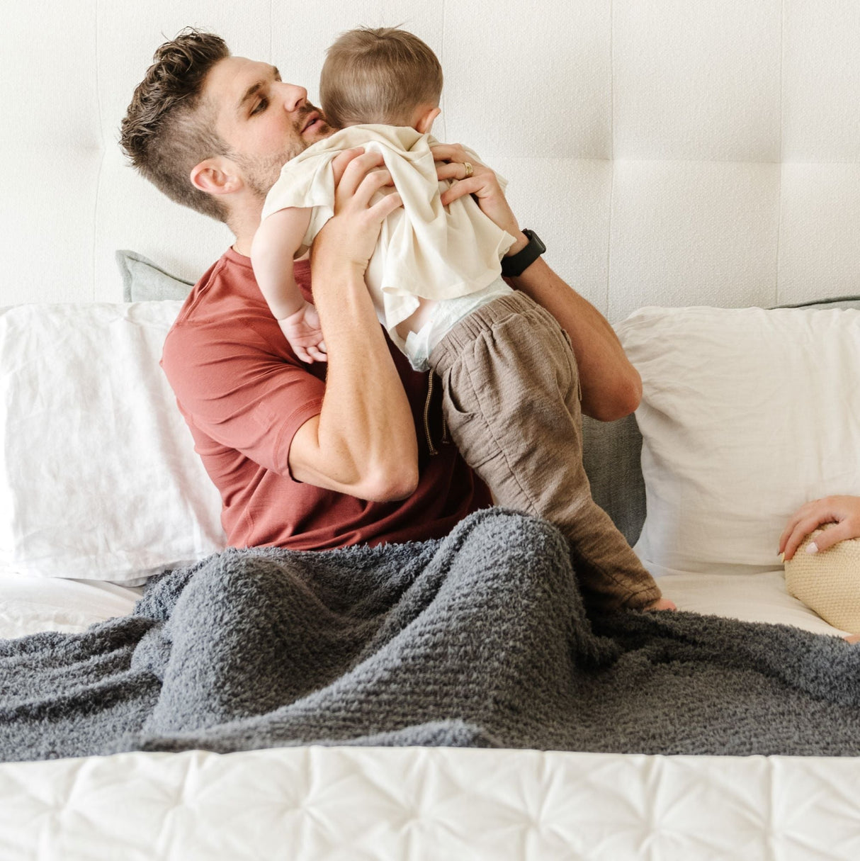 RIBBED BAMBONI® TODDLER BLANKETS From Saranoni