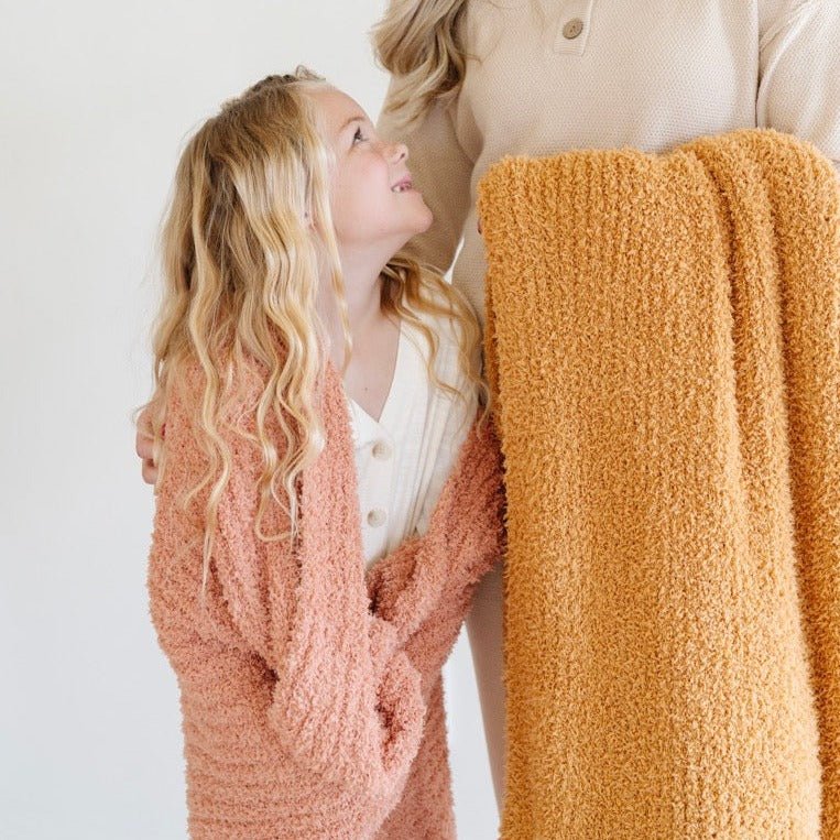 RIBBED BAMBONI® TODDLER BLANKETS From Saranoni