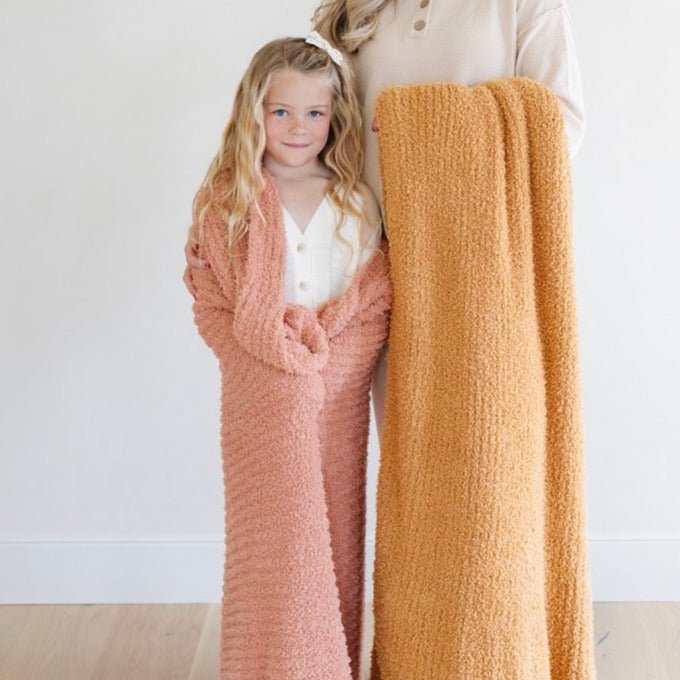 RIBBED BAMBONI® TODDLER BLANKETS From Saranoni