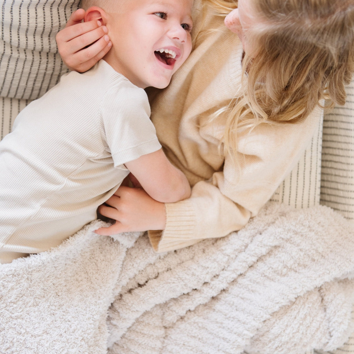 RIBBED BAMBONI® TODDLER BLANKETS From Saranoni