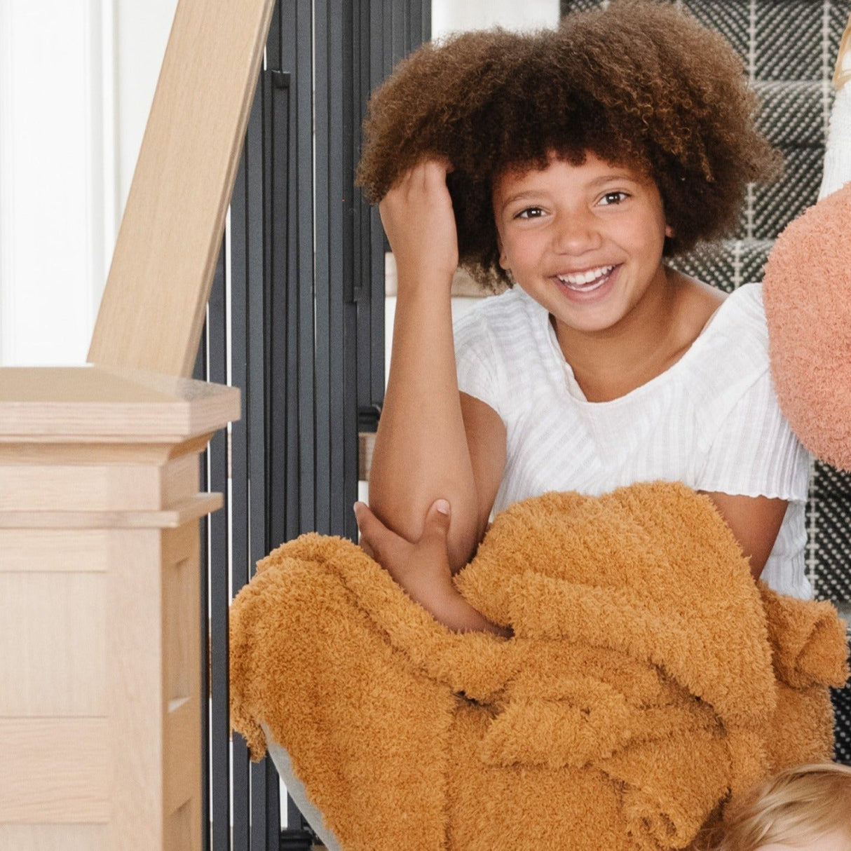 RIBBED BAMBONI® TODDLER BLANKETS From Saranoni
