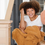 RIBBED BAMBONI® TODDLER BLANKETS From Saranoni