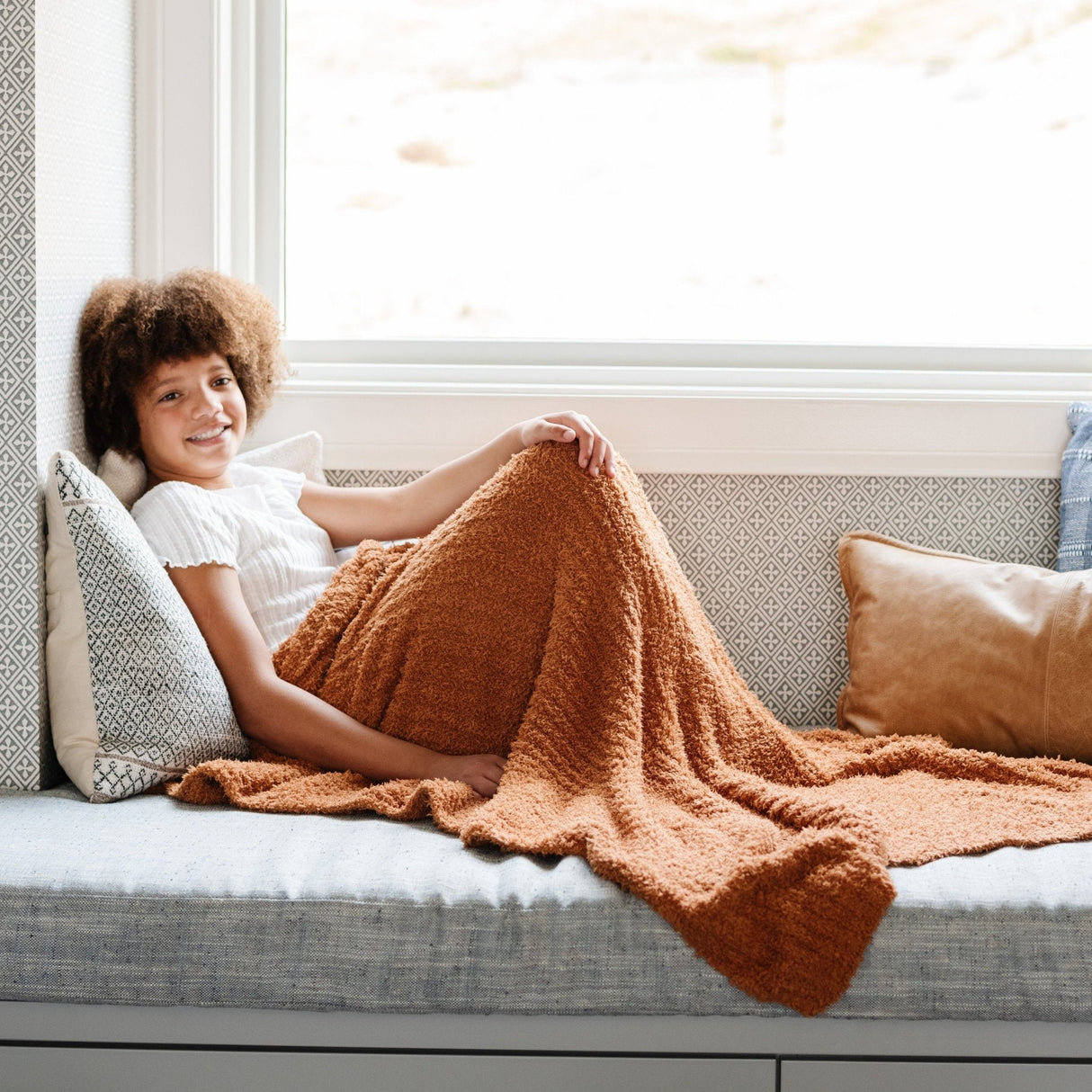 RIBBED BAMBONI® TODDLER BLANKETS From Saranoni