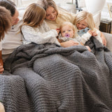 RIBBED BAMBONI® XL BLANKETS From Saranoni