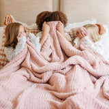 RIBBED BAMBONI® XL BLANKETS From Saranoni