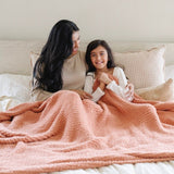 RIBBED BAMBONI® XL BLANKETS From Saranoni