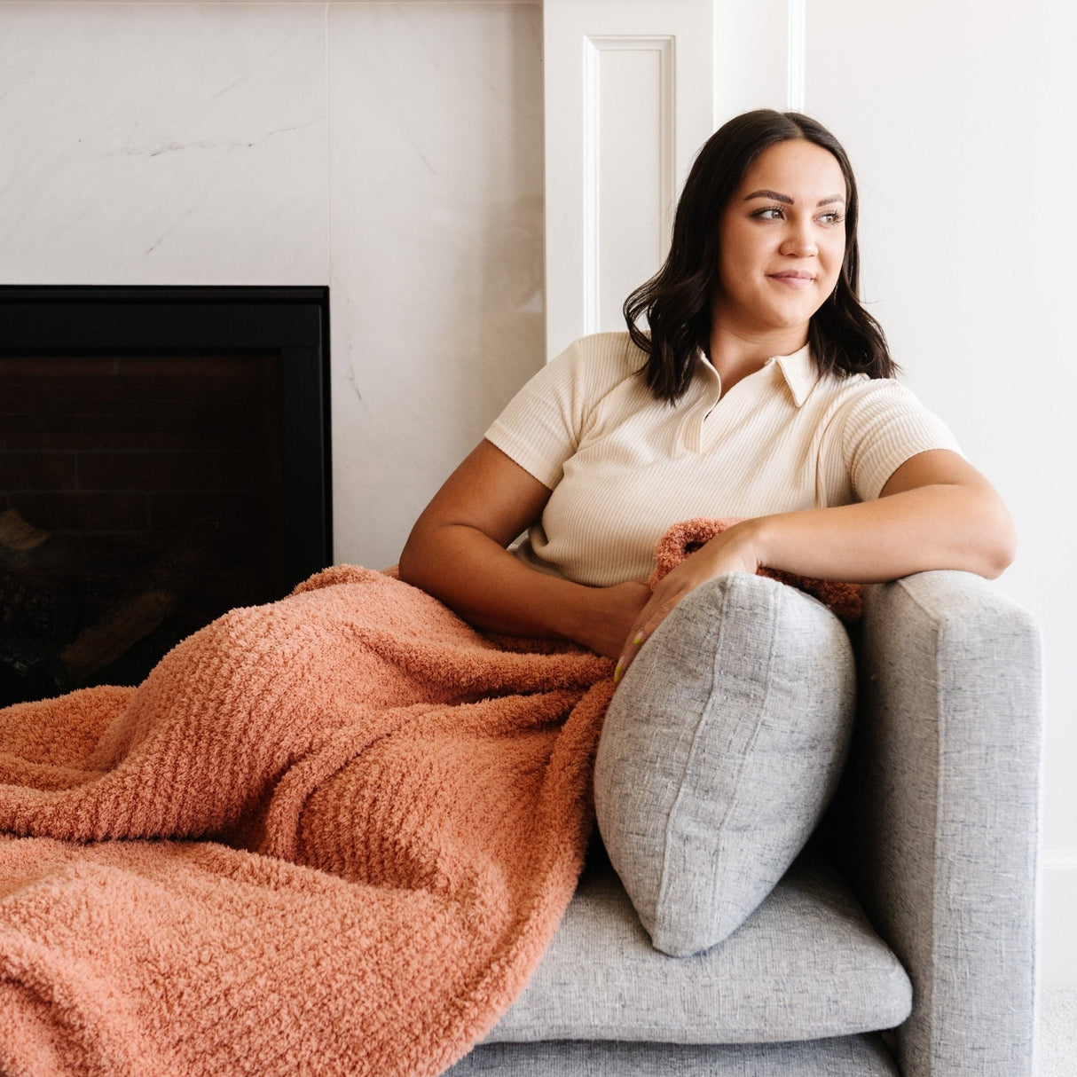 RIBBED BAMBONI® XL BLANKETS From Saranoni