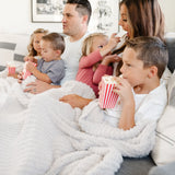 RIBBED BAMBONI® XL BLANKETS From Saranoni