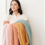 RIBBED BAMBONI® XL BLANKETS From Saranoni