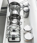 Adjustable Pot Lid Organizer - Steel from Yamazaki Home