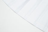 MM MINI PLEATS - WHITE. from Mia Mod