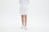 MM MINI PLEATS - WHITE. from Mia Mod