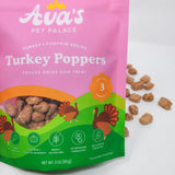 Freeze Dried Dog Treats - Turkey Poppers from Ava's Pet Palace