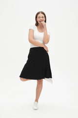 MM SWAY SKIRT - BLACK. from Mia Mod