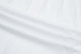 MM MINI PLEATS - WHITE. from Mia Mod