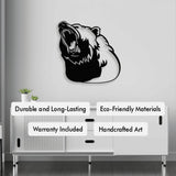 Bear Silhouette Metal Wall Art from VITAHOME DESIGN LLC