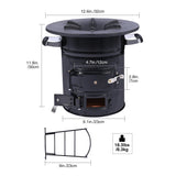 Redcamp Portable Rocket Stove for Camping from Redcamp
