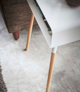 Storage Table - Two Sizes - Steel + Wood from Yamazaki Home