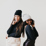 Rolled Edge, Cashmere Beanie from Pretty Simple