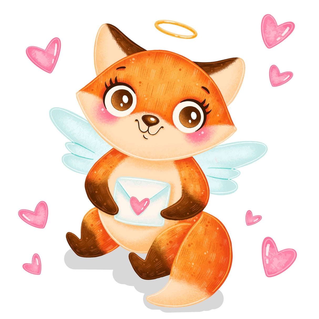Romantic Fox CS2695 7.9 x 7.9 inches Crafting Spark Diamond Painting Kit from Wizardi