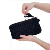 Rome Raffia Clutch Card Holder Wristlet from Pretty Simple