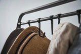 Coat Rack with Hat Storage (66" H)  - Steel + Wood from Yamazaki Home