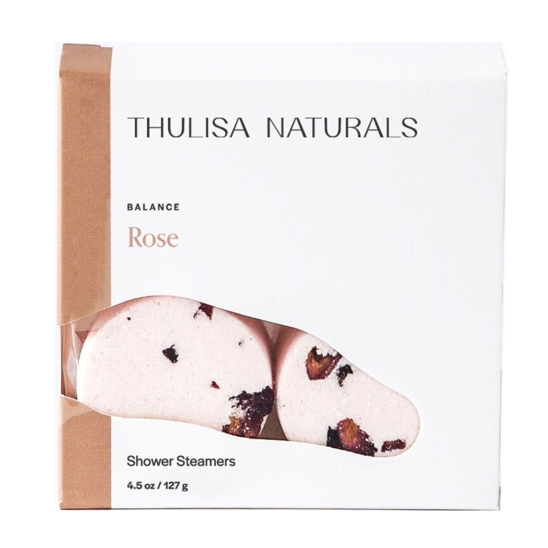 Balance Rose Shower Steamers -4 Pack from Thulisa Naturals