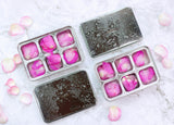 STAINLESS STEEL ICE CUBE TRAYS, 12 Large Cubes, 2 PACK from ecozoi