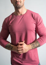 L/S Curved Hem from Ten/10 Apparel