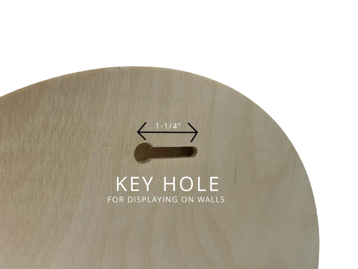 Trekell Raw Round Wood Panel - 1/2" Baltic Birch Circle for Painting from Trekell Art Supplies