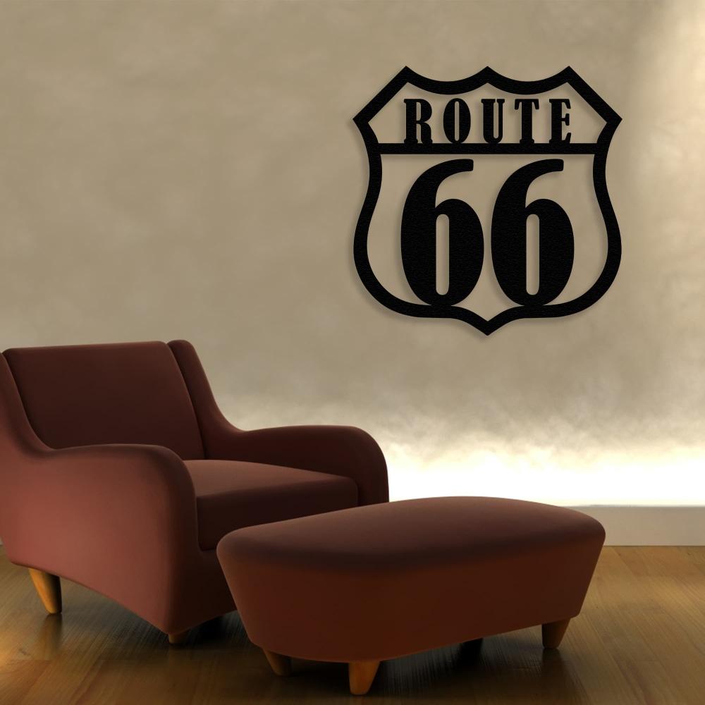 ROUTE 66 Metal Wall Art from VITAHOME DESIGN LLC