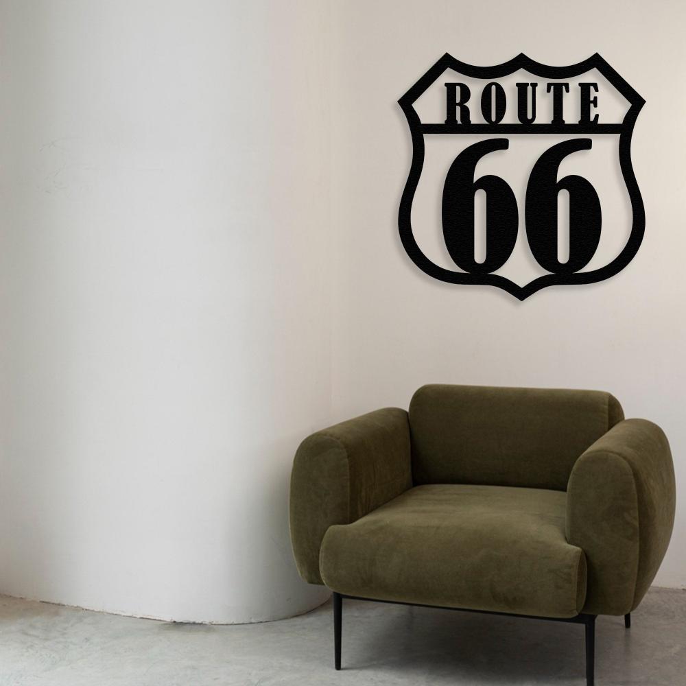 ROUTE 66 Metal Wall Art from VITAHOME DESIGN LLC