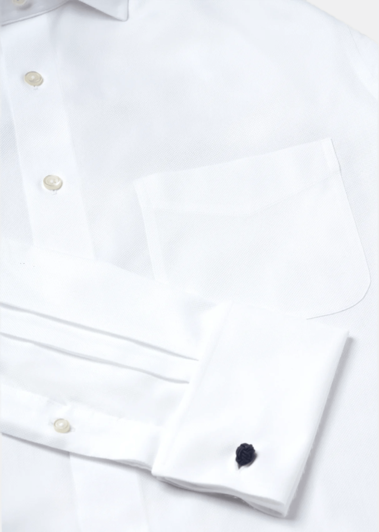 Edinburgh Cufflink White Shirt from Atica Man