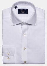 Edinburgh Button Cuff White Shirt from Atica Man