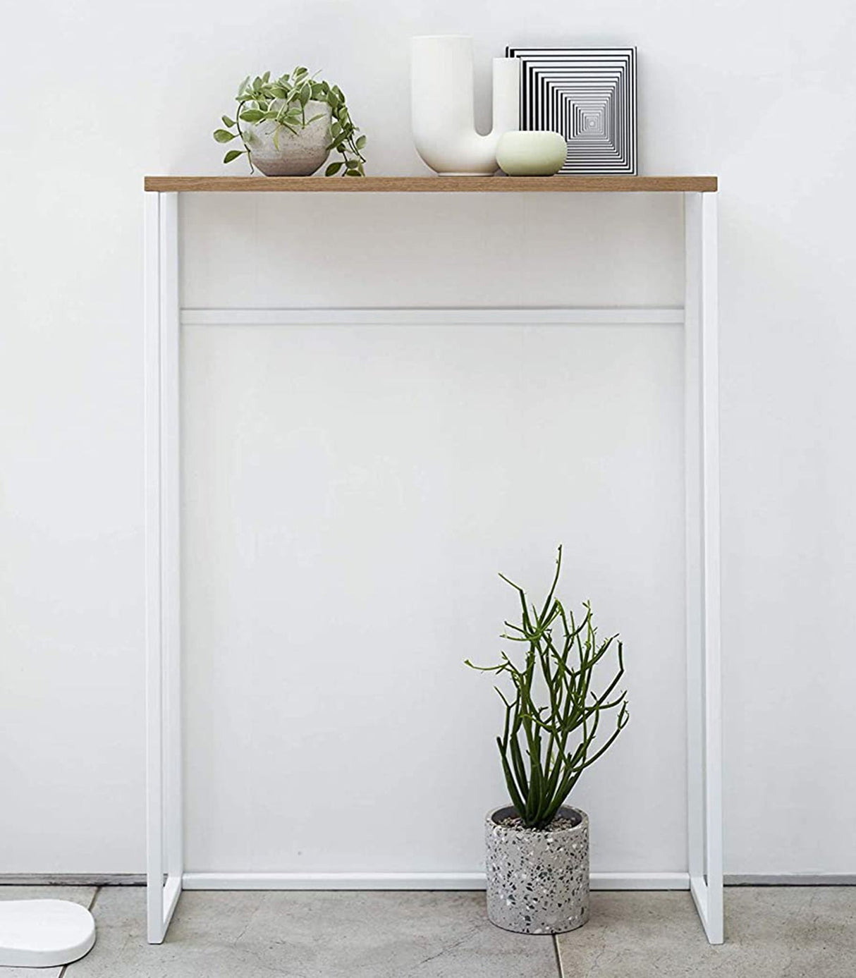Narrow Entryway Console Table (32" H)  - Steel from Yamazaki Home