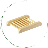Natural Bamboo Soap Bar Dish from Choixe