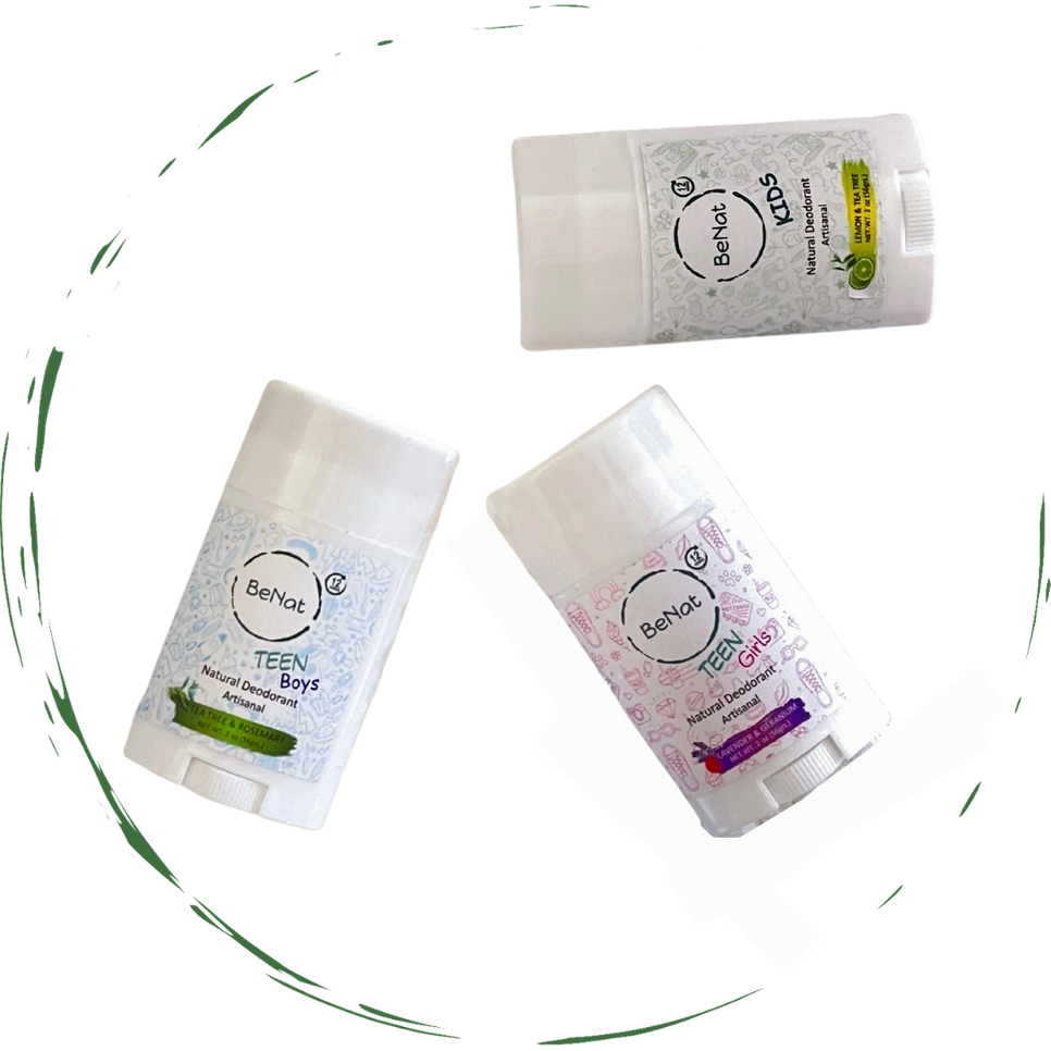 All-Natural Deodorant for Kids & Teens from BeNat
