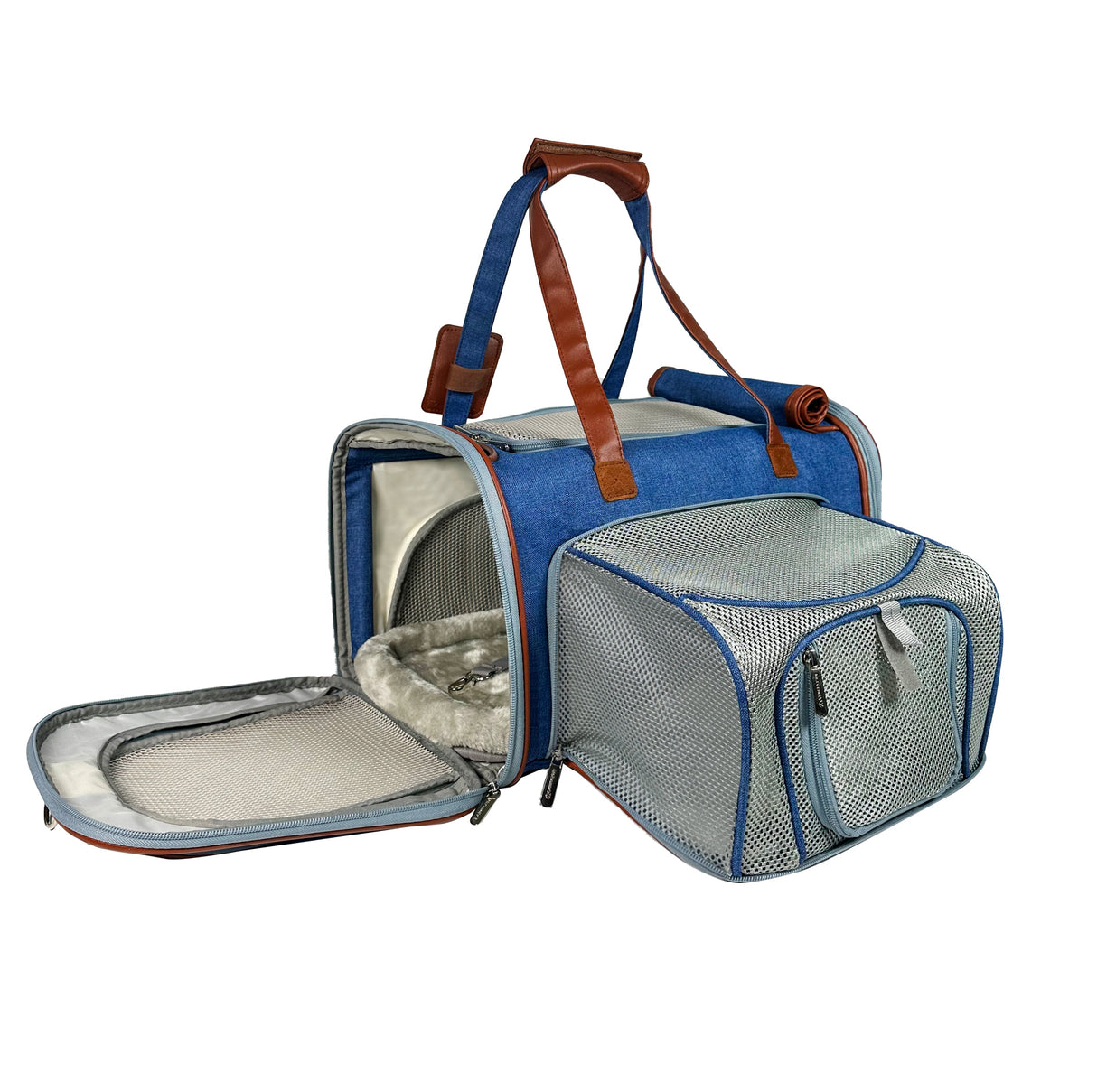 Mr. Peanut's Gold Series Standard Size Airline Compliant Expandable Pet Carrier from Mr. Peanut's Pet Carriers