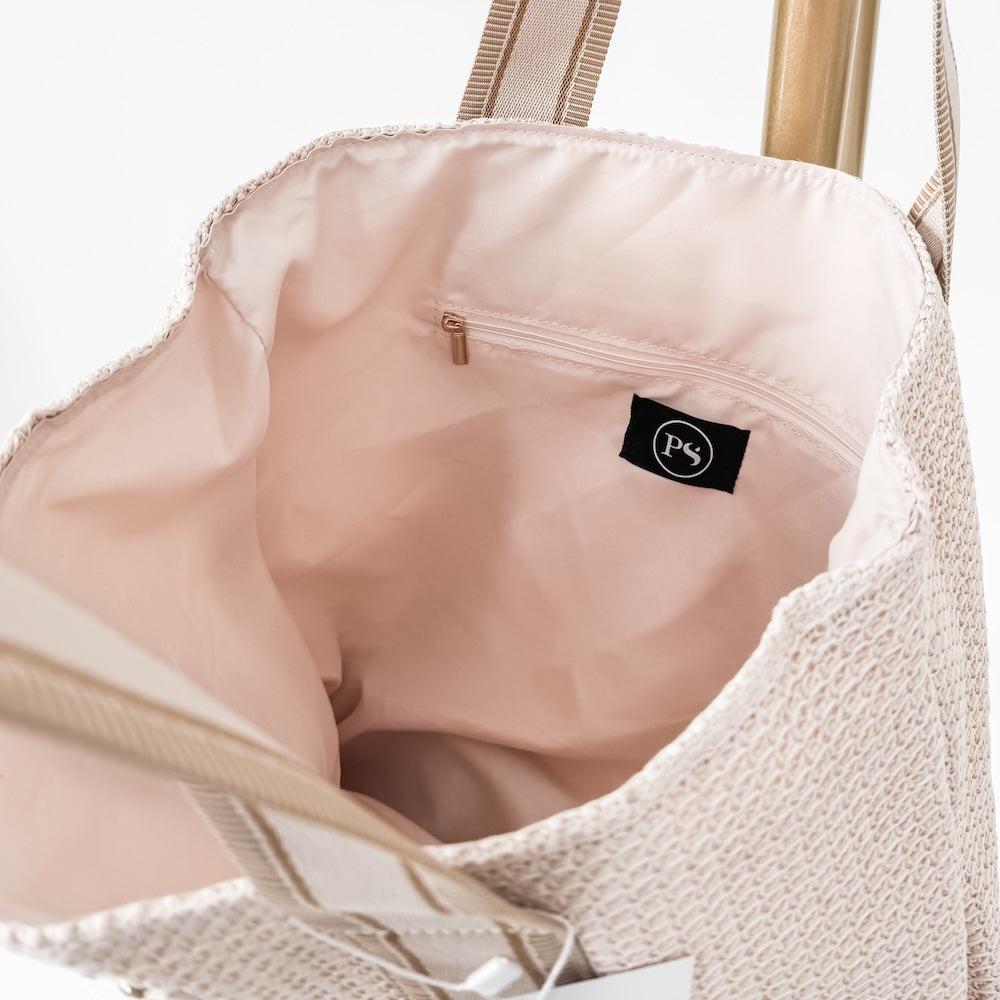 Ruby Raffia Tote Bag from Pretty Simple