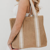 Ruby Raffia Tote Bag from Pretty Simple
