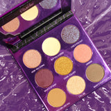 Cocktail Party 9 Eyeshadow Palette - Purple Flame From Rude Cosmetics