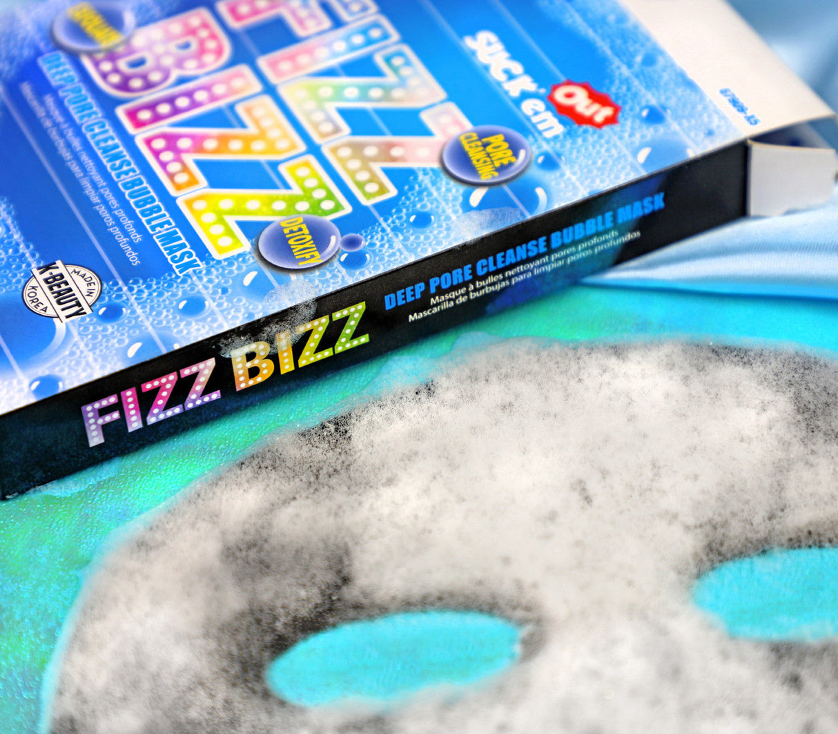 Fizz Bizz Cleanse Bubble Mask from Rude Cosmetics