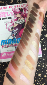 Manga Anime Makeup 35 Eyeshadow Palette Book 2 from Rude Cosmetics