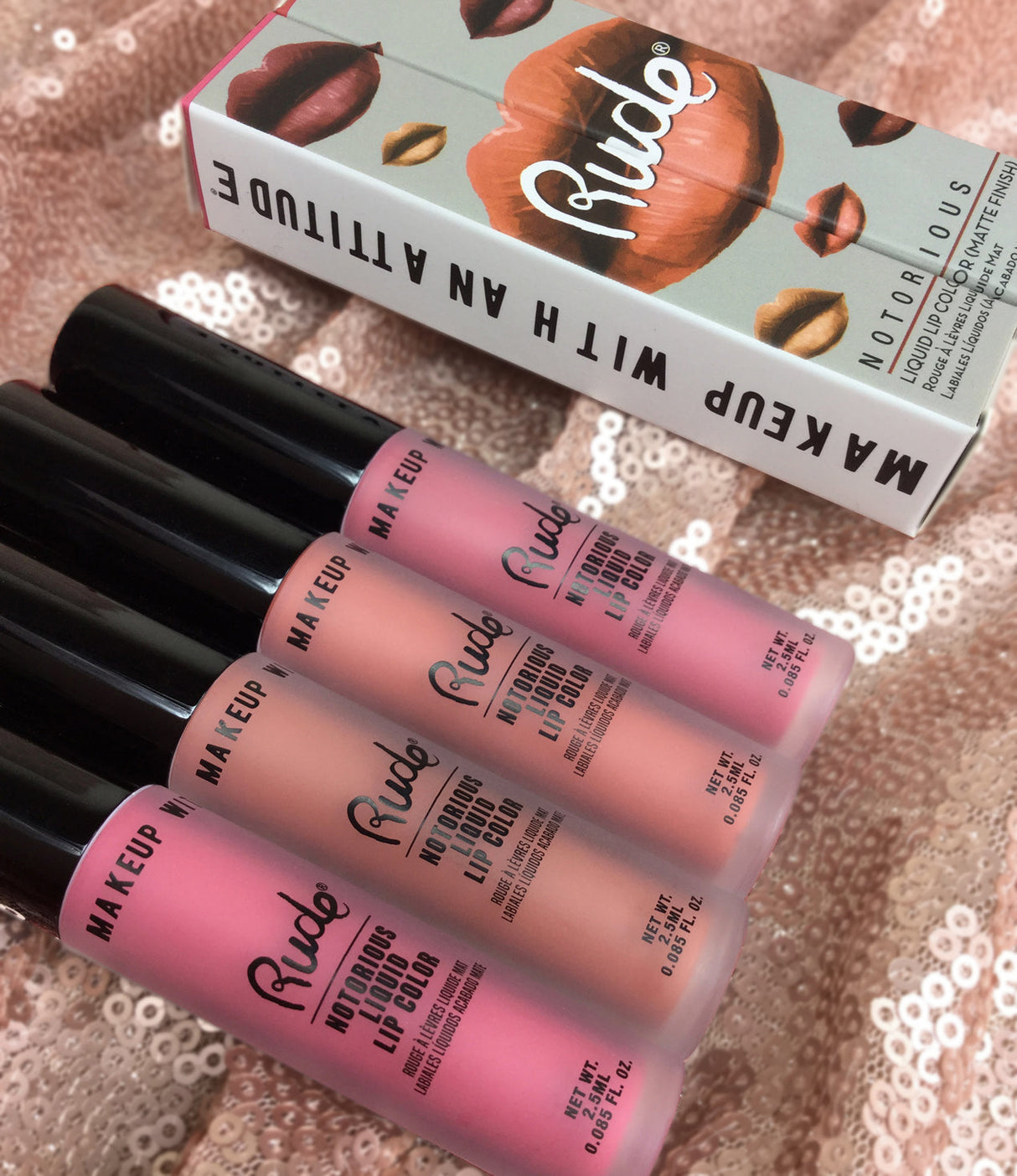 Notorious Rich Long Lasting Liquid Lip Color from Rude Cosmetics