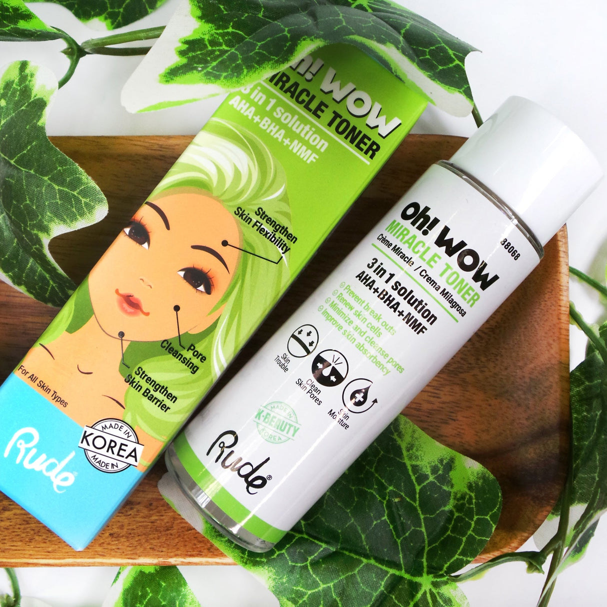 Oh Wow! Miracle Toner from Rude Cosmetics